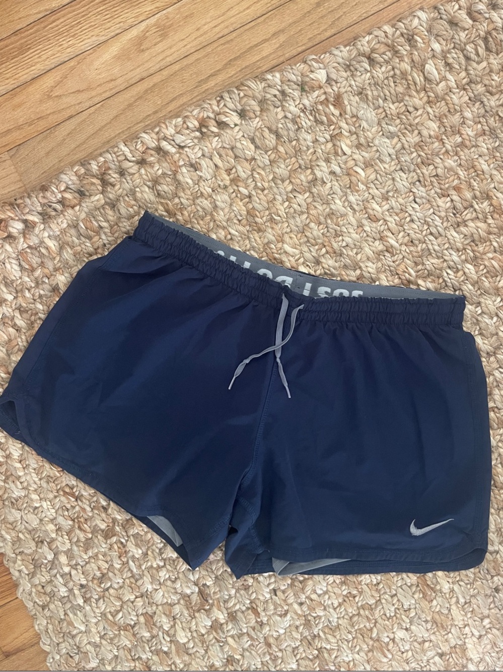 Nike Navy Blue Women's Running Shorts
